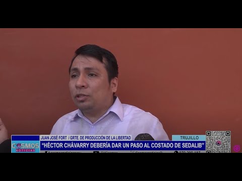 Trujillo: “Chávarry debería dar un paso al costado de Sedalib”