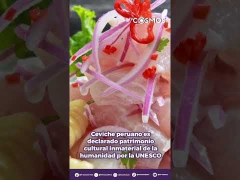 Ceviche peruano es declarado patrimonio por la UNESCO #viral