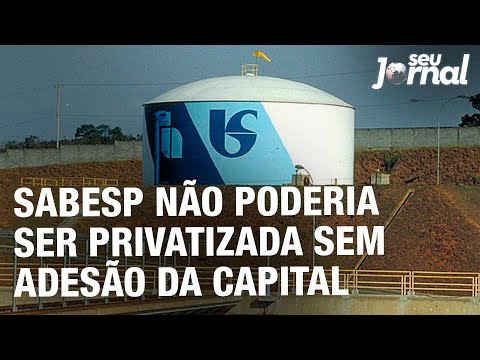 Sabesp não poderia ser privatizada sem adesão da capital