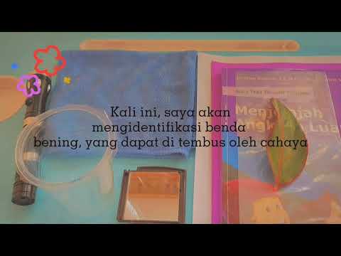 Video mengidentifikasi benda bening yang dapat di tembus oleh cahaya | Carissa Farras Aretha