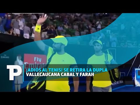 ¡Adiós al tenis! se retira la dupla vallecaucana Cabal y Farah I17.08.2023I TPNoticias