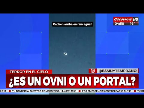 Impresionante avistamiento en Chile: ¿OVNI o portal?