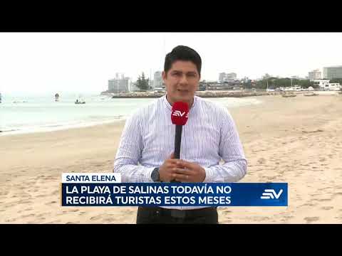 20 playas de Santa Elena reabren con protocolos de bioseguridad