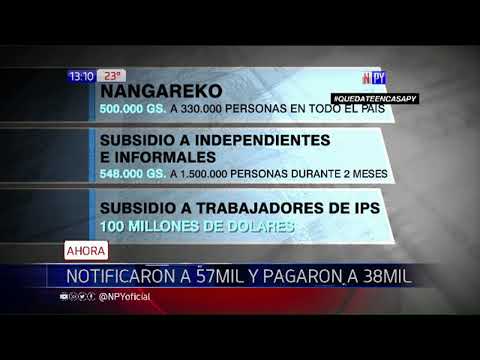 Actualizan cifra de beneficiados por el programa Ñangareko