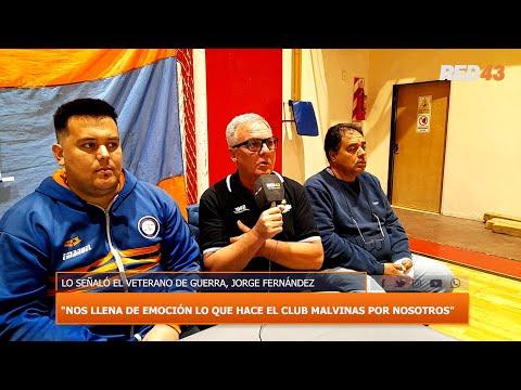 Nos llena de emoción lo que hace el Club Malvinas por nosotros