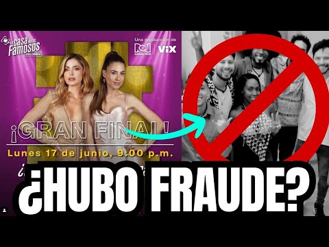 LOS FANS DE LA CASA DE LOS FAMOSOS COLOMBIA RECLAMAN FRAUDE??!!