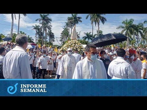 Ortega prohíbe la procesión de la Virgen de Fátima y despliega a centenares de policías