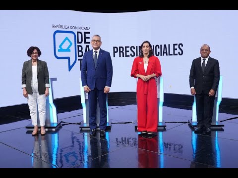 #EnVivo - Debate Presidencial l Aspirantes a la Presidencia de la República Dominicana 2024-2028