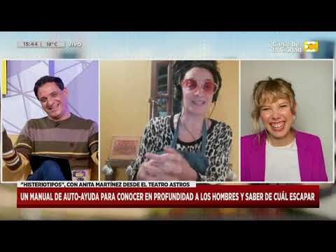 Histeriotipos Anita Martínez, su unipersonal vía streaming en Hoy Nos Toca