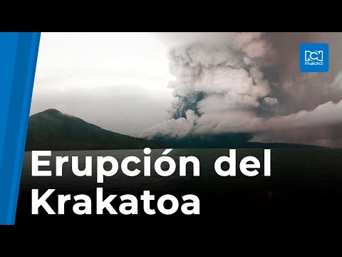 Krakatoa hizo erupción