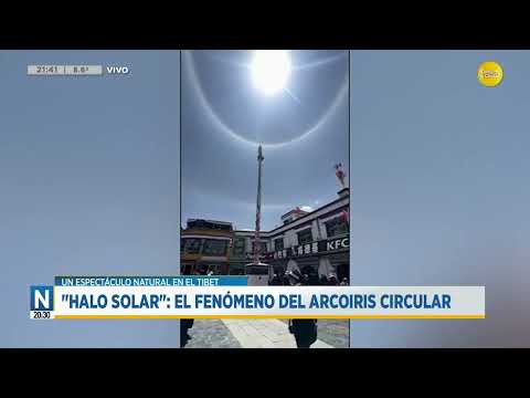 Halo Solar: el fenómeno del arcoíris circular ?N20:30?14-05-24