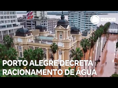 Porto Alegre decreta racionamento de água