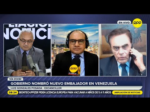 Luis Gonzales Posada: Establecer relaciones con Venezuela es una decisión deplorable y maligna