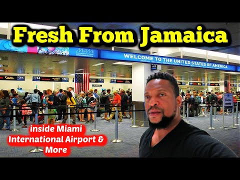 Jamaica to Miami Welcome To The USA + Food