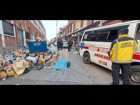 Mujer murió atropellada en el mercado Santa Luisa