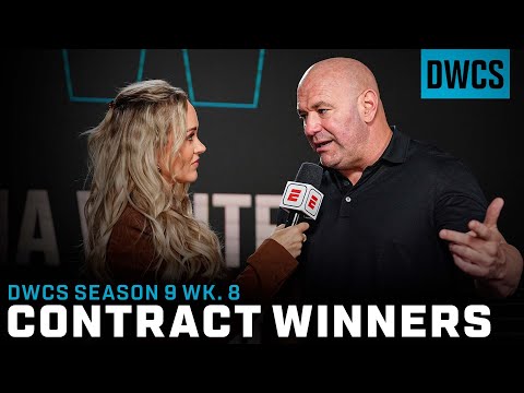 Dana White Announces UFC Contract Winners | DWCS - Season 9, Week 8