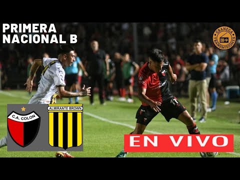 ALMIRANTE BROWN - COLON EN VIVO  ARGENTINA: PRIMERA NACIONAL - JORNADA 22