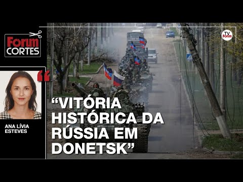 Rússia conquista bastião estratégico em Donetsk, diz analista militar