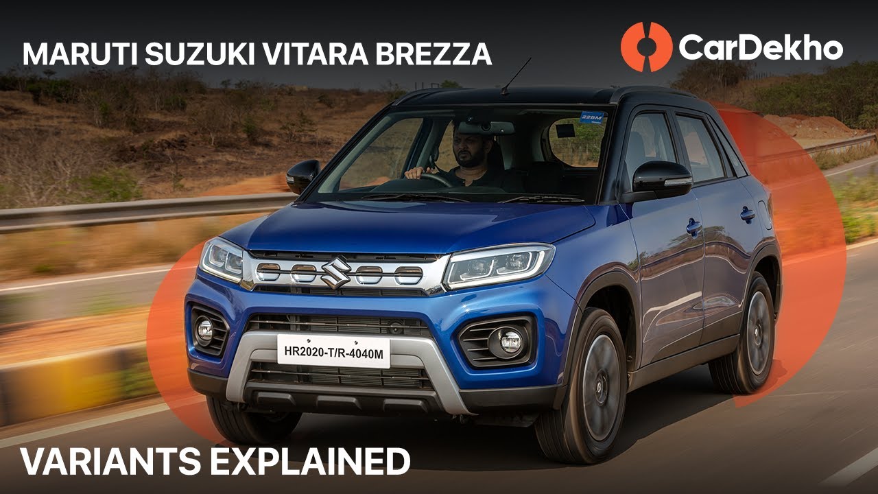 Vitara Brezza 2020 Variants Explained | Which Variant Is Best? () | CarDekho.com