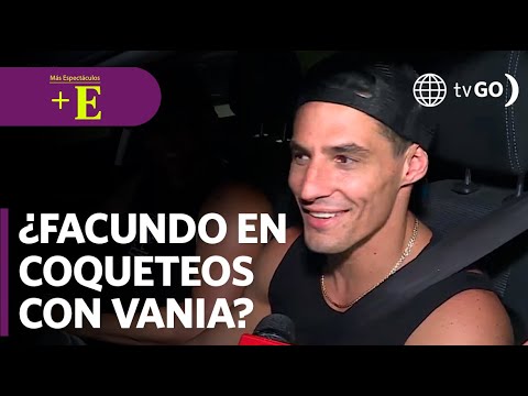 ¿Facundo González en coqueteos con Vania Torres? | Más Espectáculos (HOY)