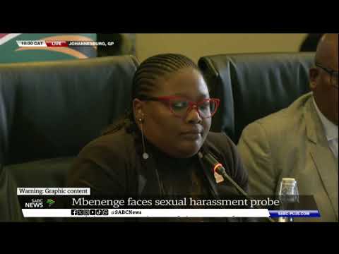 Adv Sikhakhane cross examines the complainant accusing Judge Mbenenge of sexual misconduct