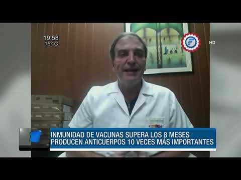 El Dr. Tomás Mateo Balmelli habla de la inmunidad de las vacunas anti COVID-19.