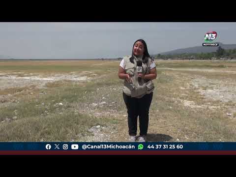 Lago de Cuitzeo, el final del segundo lago más grande de México