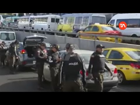 Operativos Policiales en el sector del Tejar en el Centro Histórico de Quito
