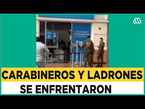 Balacera en Mall Arauco Maipú: Carabineros se enfrentó a disparos con delincuentes