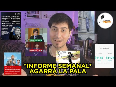 La semana con más lágrimas de zurdos!! INFORME SEMANAL de Agarrá la Pala 13/10/2024 #factosconadrian