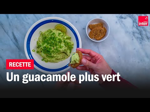 Guacamole de brocoli - Les #recettes de François-Régis Gaudry