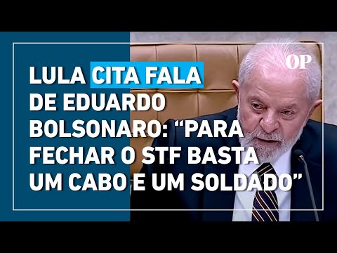 Lula cita Eduardo Bolsonaro sobre ataques ao STF: Vieram milhares de golpistas e não fecharam