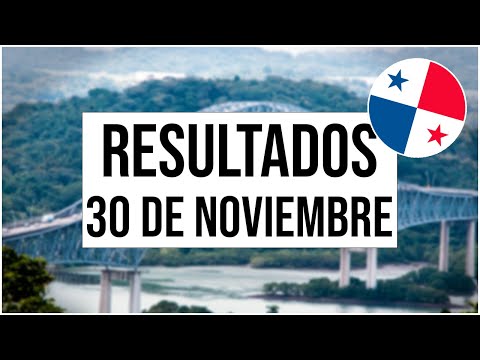 Resultados Lotería de Panamá Miércoles 30 de noviembre 2022
