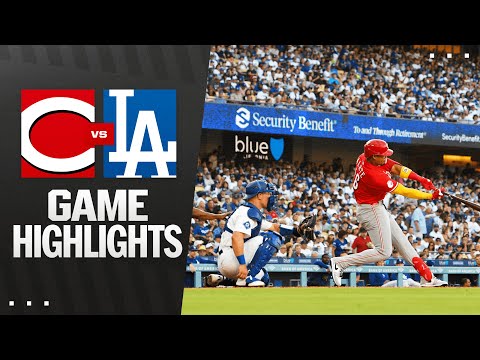 Reds vs. Dodgers Game Highlights (8/27/25) | MLB Highlights