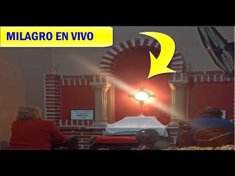 ¡El Mundo es Testigo de Milagro! Ocurre al Momento de la Adoración a Jesús Sacramentado