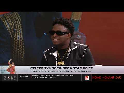 Celebrity Knock: Soca Star Voice, his career started at age 16, known for hits like ‘Out and Bad’