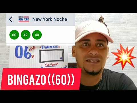 BINGAZO ((60)) NEW YORK NOCHE FELICIDADES SEGUIMOS ROMPIENDO ALEX NÚMEROS