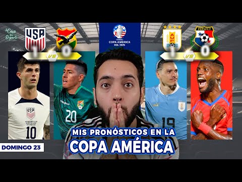 PRONÓSTICOS COPA AMÉRICA 2024 ? | APUESTAS DEPORTIVAS | FUTBOL SUDAMERICANO | RONDA 1