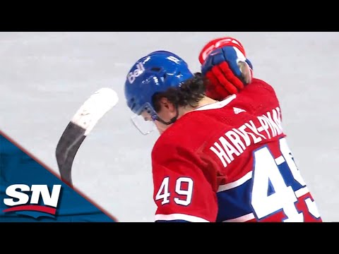 Canadiens Harvey-Pinard Gets The Monkey Off His Back With First Goal Since March 2023