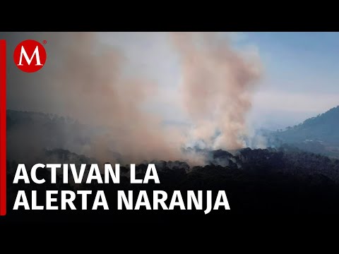 Incendio forestal en Morelia eleva riesgos para la salud