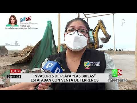 Lurín: desalojan a invasores que ofertaban lotes frente al mar desde S/ 16 mil soles