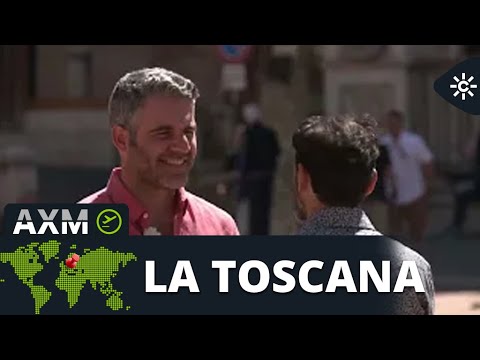 Andalucía X el mundo |El cordobés Javier García, un auténtico guía profesional en Siena