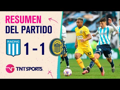 Intenso empate en el duelo de Academias en #Avellaneda | #Racing 1-1 #RosarioCentral | Resumen