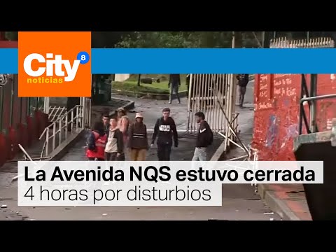 Nueva jornada de disturbios entre Fuerza Pública y encapuchados en Bogotá | CityTv