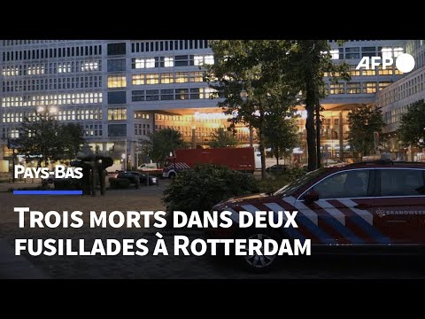 Trois morts dans une double fusillade à Rotterdam | AFP