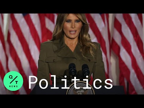 RNC Day 2: Melania Trump Addresses Covid-19's Human Toll From Rose Garden
