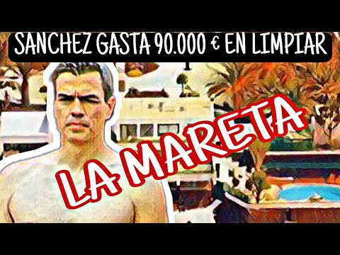 PEDRO SÁNCHEZ GASTA 90.000€ EN LIMPIAR LA MARETA.la cancha de baloncesto