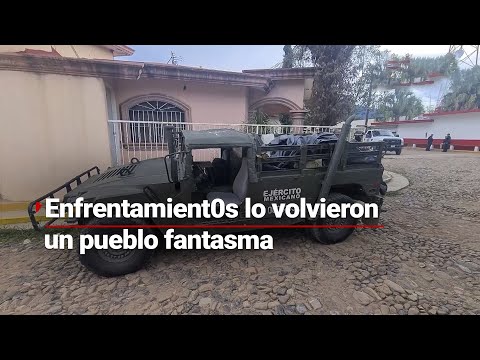 ¡ACTIVIDADES PARALIZADAS! | En San José del Llano, #Sinaloa, sufren por las confrontaciones