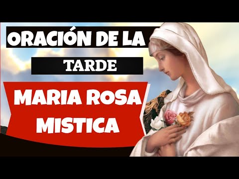 ?? Oración de la tarde a Maria Rosa Mistica