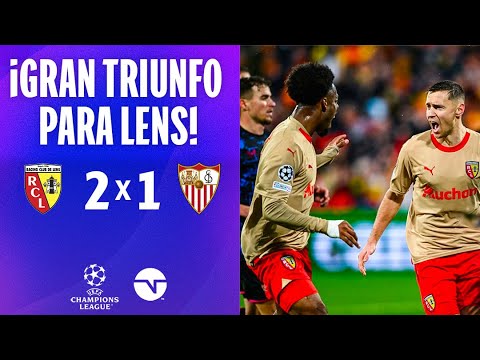 RESUMEN: LENS 2-1 SEVILLA I JORNADA 6 I CHAMPIONS LEAGUE 2023/24